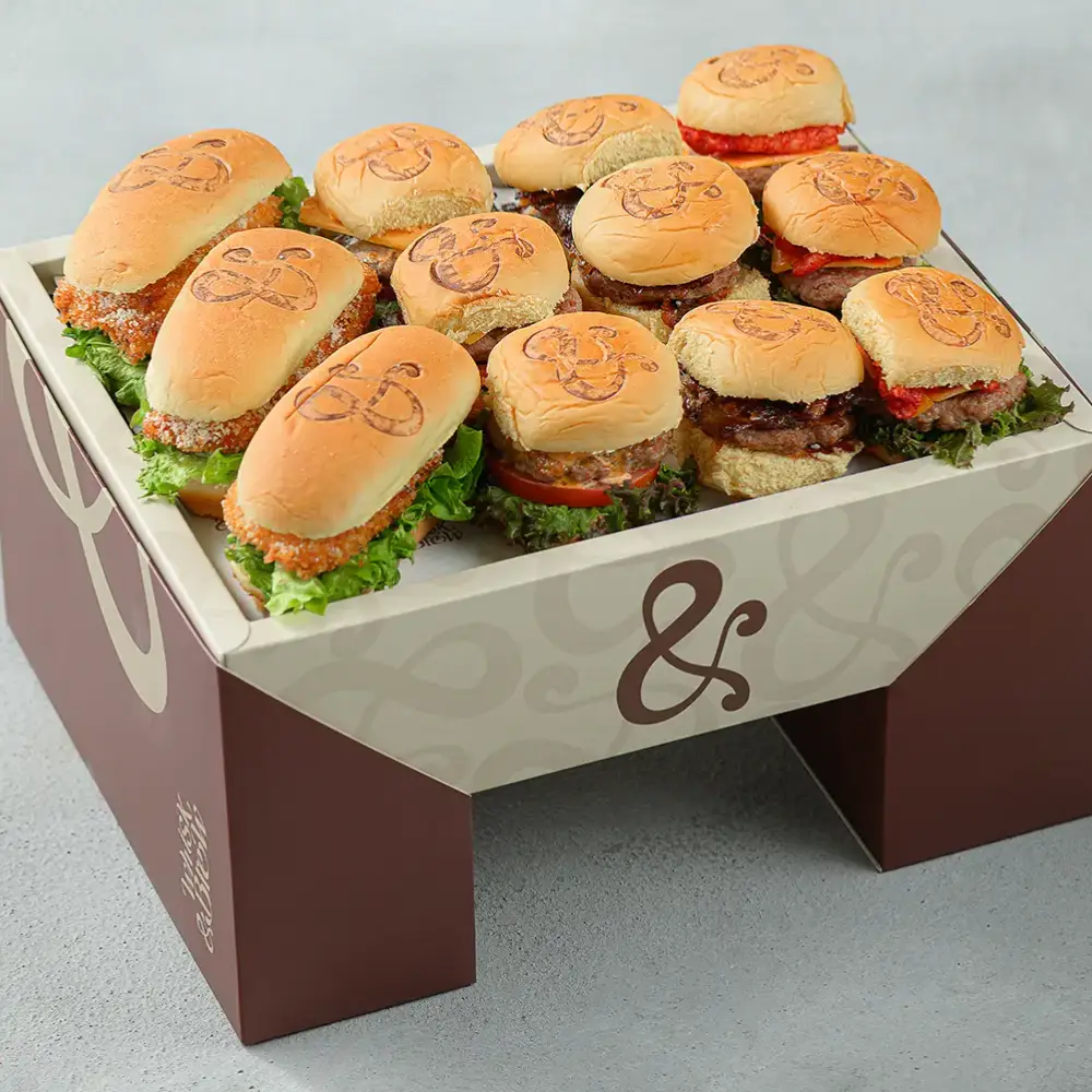 Assorted Slider Burger Box