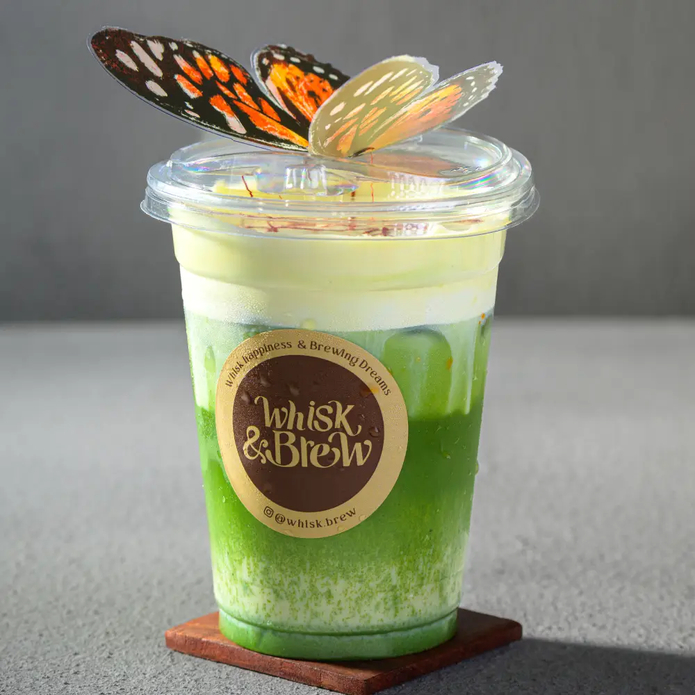 Saffron Matcha